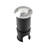 Encastré de sol Rond LED D48 3W Symétrique IP65 Hors Transfo ZAMBELIS