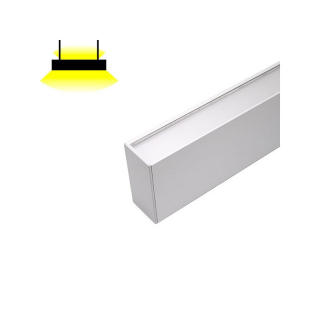 Ligne Lumineuse LED Direct / Indirect LineLED 100x50 120cm 30W 120lm/W Blanc CLAREO V2 FS