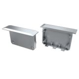 Capsule de finition Profilé Encastrable 43x30mm Lot de 10