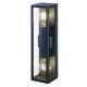 Applique MuraleExtérieure ZAMBELIS Pour 2 Ampoules LED E27 IP54 Graphite