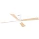 Plafonnier LED ZAMBELIS D1240 15W Blanc Mat