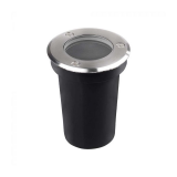 Encastré de Sol Rond D80 IP65 Pour Ampoule LED GU10 Inox V-TAC VT-1127