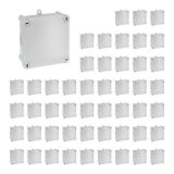 Lot de 50 Boîtes de dérivation étanches IP55 105x105x55mm 960° entrées directes EUR'OHM 50034